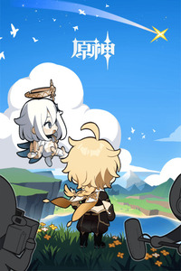 Genshin Impact 4-koma cover