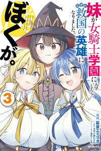 Imouto ga Onna Kishi Gakuen ni Nyuugaku Shitara Naze ka Kyuukoku no Eiyuu ni narimashita. Boku ga. cover