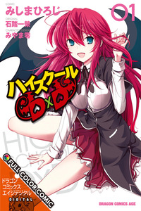 High School DxD Full Color cover