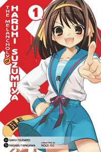 The Melancholy of Haruhi Suzumiya cover