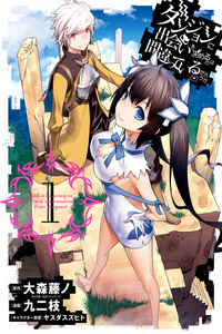 Dungeon ni Deai wo Motomeru no wa Machigatteiru Darou ka cover